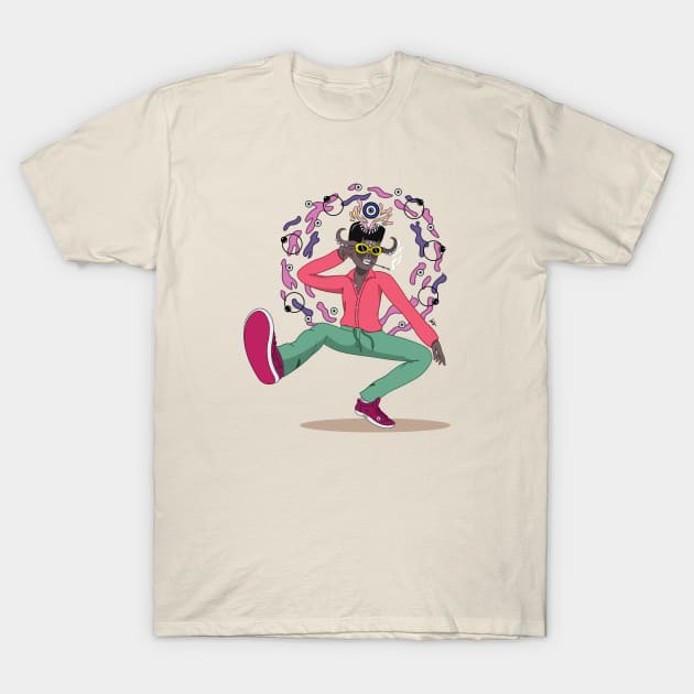 Groovy Boost T-Shirt by Munchbud Ink